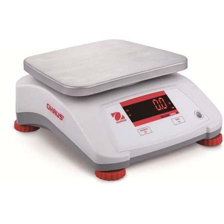Ohaus Ohaus Valor 2000 Compact Bench Digital Scale 15lb x 0.002lb 7-1/2" x 9-1/2" Platform 30035684